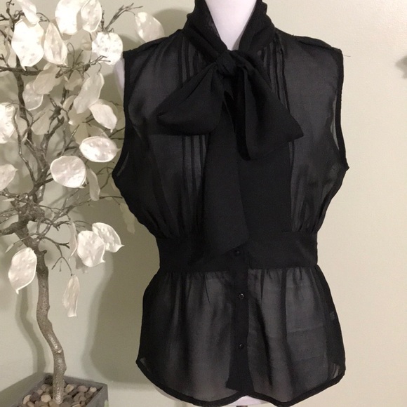 Bitten by Sarah Jessica Parker Tops - BITTEN SHEER FANCY TOP